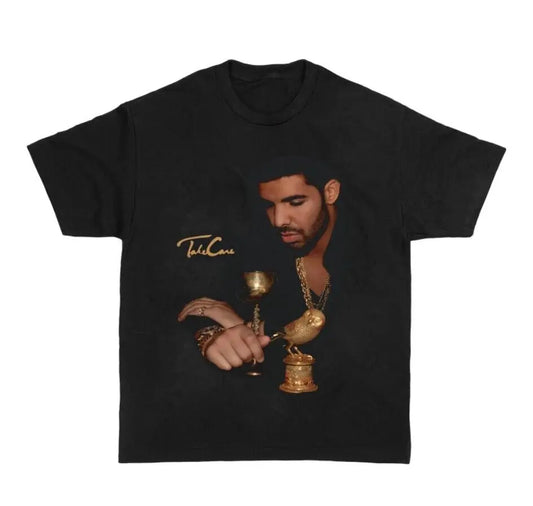 PICE Essentials Drake Take Care Album Graphic T-Shirt